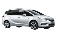 Van Hire Stratford - Vauxhall Zafira 5 + 2 - Minibus hire Stratford